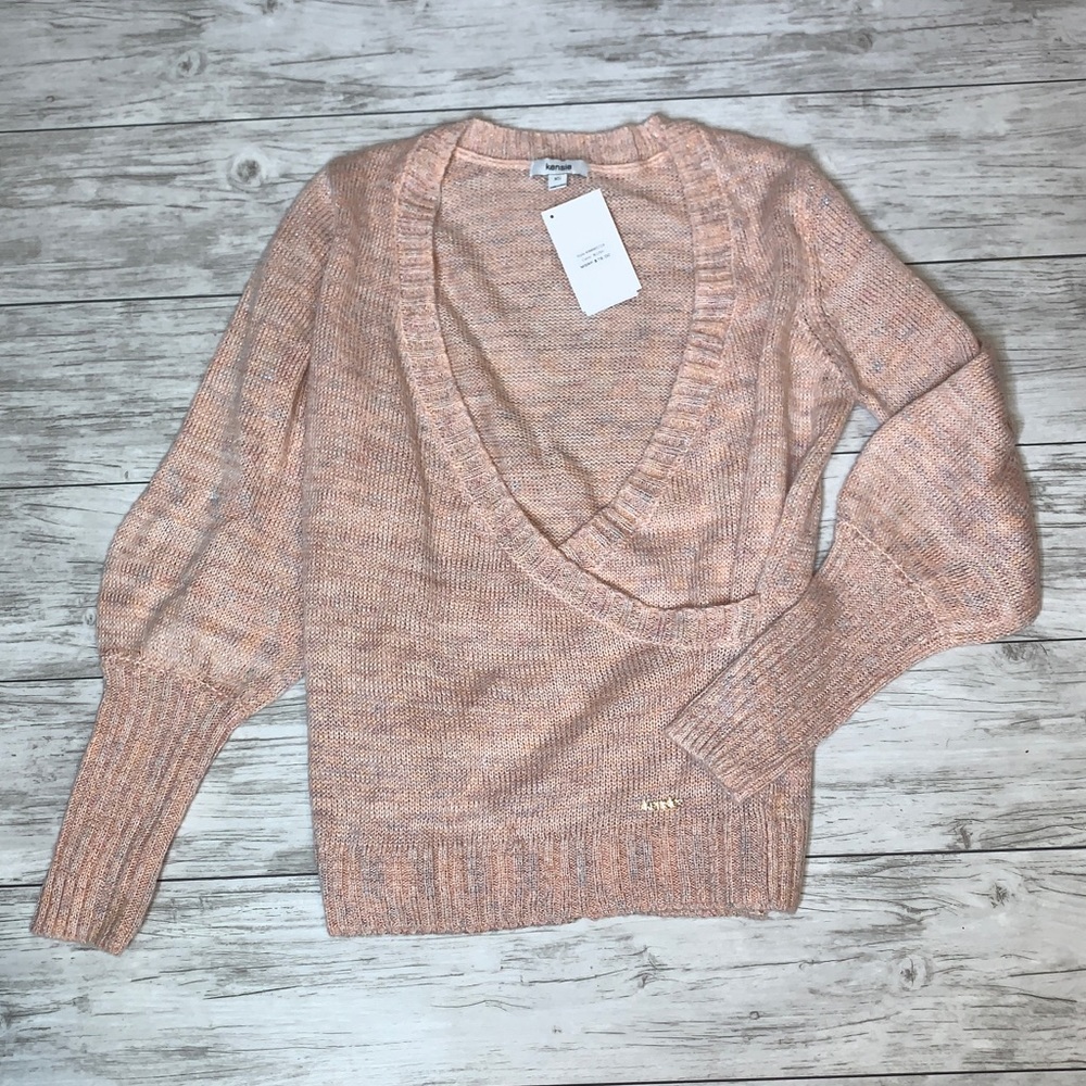 Kensie Blush Sweater Size XS NWT